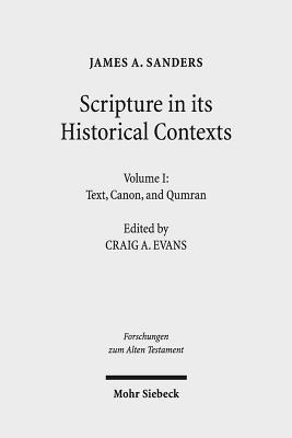 Scripture in Its Historical Contexts 1