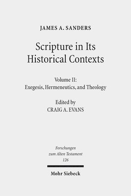 bokomslag Scripture in Its Historical Contexts