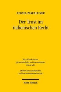 bokomslag Der Trust im italienischen Recht