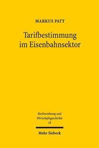 bokomslag Tarifbestimmung im Eisenbahnsektor