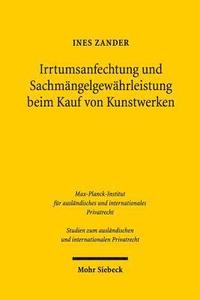 bokomslag Irrtumsanfechtung und Sachmngelgewhrleistung beim Kauf von Kunstwerken