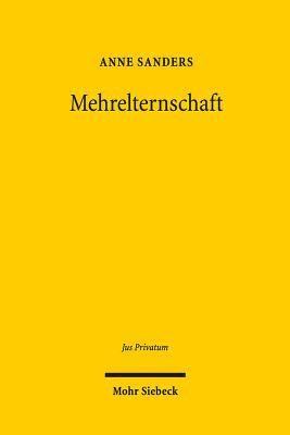 Anne Sanders - Mehrelternschaft, Inbunden