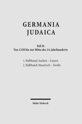 Germania Judaica 1