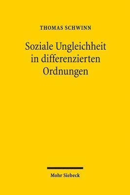 bokomslag Soziale Ungleichheit in differenzierten Ordnungen