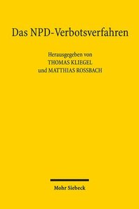 bokomslag Das NPD-Verbotsverfahren