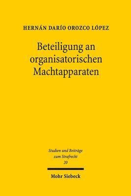 Beteiligung an organisatorischen Machtapparaten 1