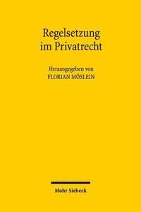 bokomslag Regelsetzung im Privatrecht