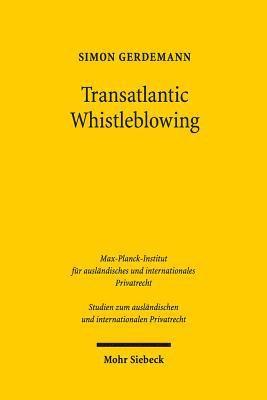 Transatlantic Whistleblowing 1