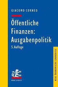 bokomslag ffentliche Finanzen: Ausgabenpolitik