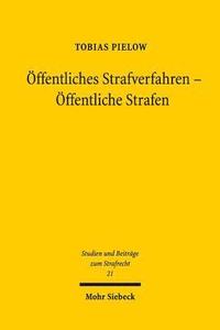 bokomslag ffentliches Strafverfahren - ffentliche Strafen