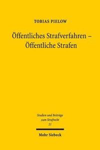 bokomslag ffentliches Strafverfahren - ffentliche Strafen