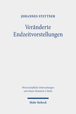 bokomslag Vernderte Endzeitvorstellungen