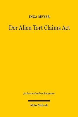 bokomslag Der Alien Tort Claims Act