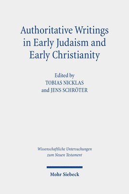 bokomslag Authoritative Writings in Early Judaism and Early Christianity