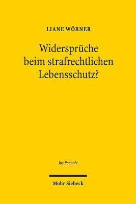 bokomslag Wörner, L: Widersprüche beim strafrechtlichen Lebensschutz?