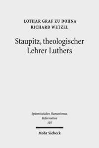 bokomslag Staupitz, theologischer Lehrer Luthers