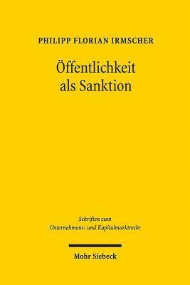 Öffentlichkeit als Sanktion