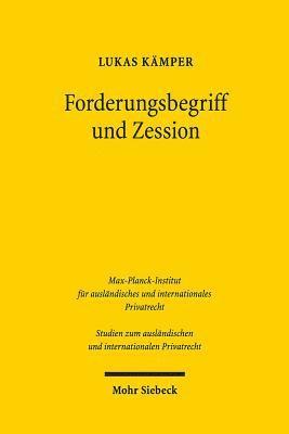 Forderungsbegriff und Zession 1