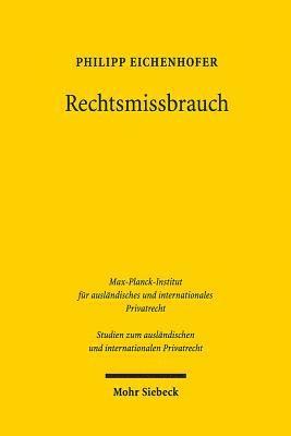 bokomslag Rechtsmissbrauch