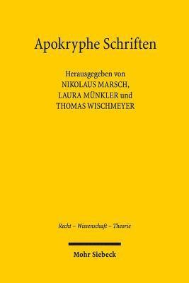 Nikolaus Marsch, Laura Münkler, Thomas Wischmeyer - Apokryphe Schriften, Häftad