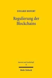 bokomslag Regulierung der Blockchains