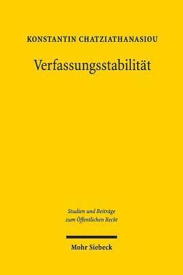 Konstantin Chatziathanasiou - Verfassungsstabilität, Inbunden