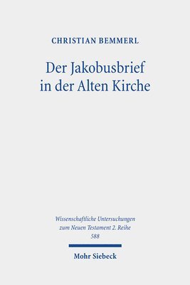 bokomslag Der Jakobusbrief in der Alten Kirche