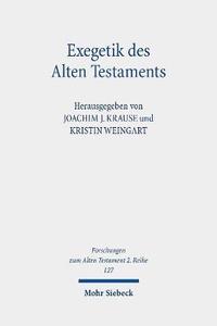 bokomslag Exegetik des Alten Testaments