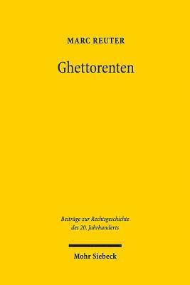 bokomslag Ghettorenten