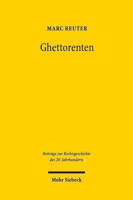 bokomslag Ghettorenten