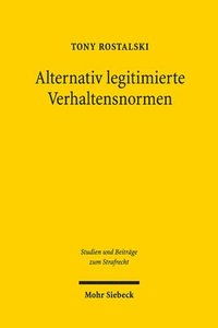 bokomslag Alternativ legitimierte Verhaltensnormen