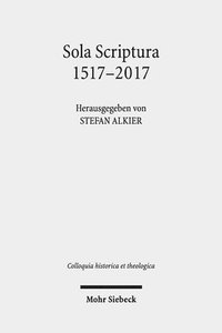 bokomslag Sola Scriptura 1517-2017