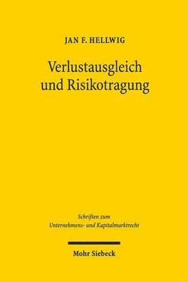Verlustausgleich und Risikotragung