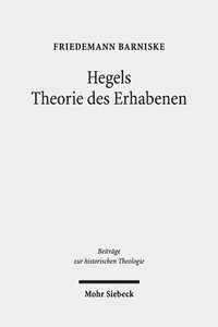 bokomslag Hegels Theorie des Erhabenen