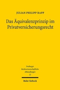 bokomslag Das Äquivalenzprinzip im Privatversicherungsrecht