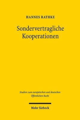 bokomslag Sondervertragliche Kooperationen