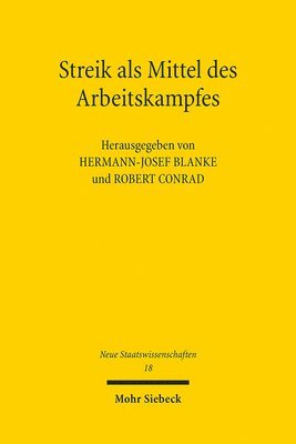 Hermann-Josef Blanke, Robert Conrad - Streik als Mittel des Arbeitskampfes, Häftad