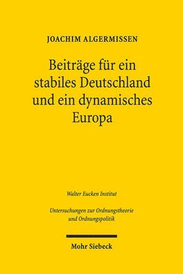 Joachim Algermissen - Hans Tietmeyer: Ein Leben für ein stabiles Deutschland und ein dynamisches Europa, Häftad