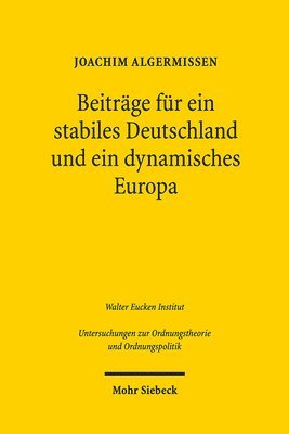 Hans Tietmeyer: Ein Leben fr ein stabiles Deutschland und ein dynamisches Europa 1