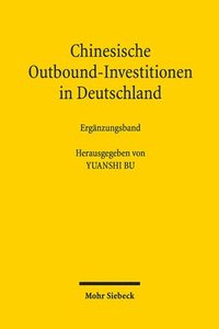 bokomslag Chinesische Outbound-Investitionen in Deutschland