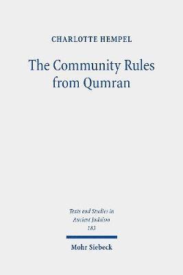 bokomslag The Community Rules from Qumran