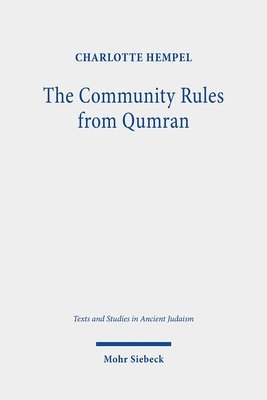 The Community Rules from Qumran 1