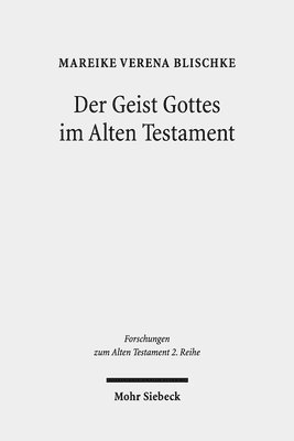 bokomslag Der Geist Gottes im Alten Testament