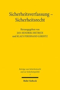 bokomslag Sicherheitsverfassung - Sicherheitsrecht