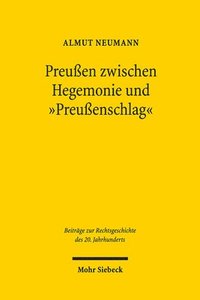 bokomslag Preuen zwischen Hegemonie und &quot;Preuenschlag&quot;