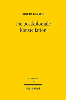 bokomslag Die postkoloniale Konstellation