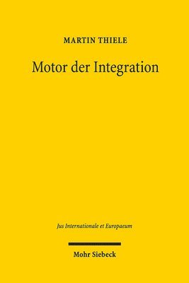 bokomslag Motor der Integration