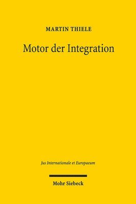 bokomslag Motor der Integration