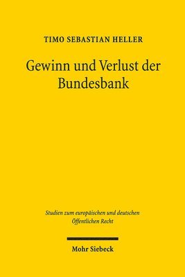 bokomslag Gewinn und Verlust der Bundesbank