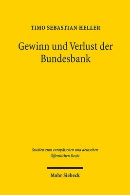 bokomslag Gewinn und Verlust der Bundesbank